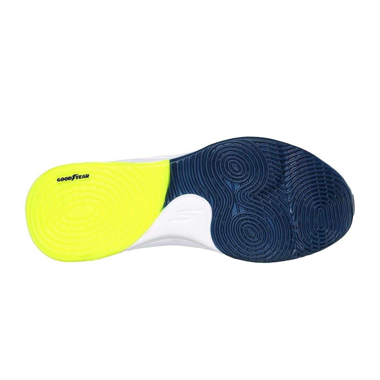 Navy-Multicoloured - Lifestyle - Skechers Mens Mesh Skateboarding Skate Shoes