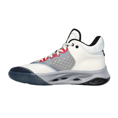 White-Grey - Back - Skechers Mens Mesh Skateboarding Skate Shoes