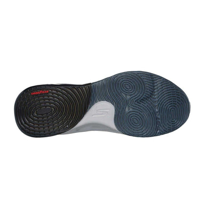 White-Grey - Lifestyle - Skechers Mens Mesh Skateboarding Skate Shoes