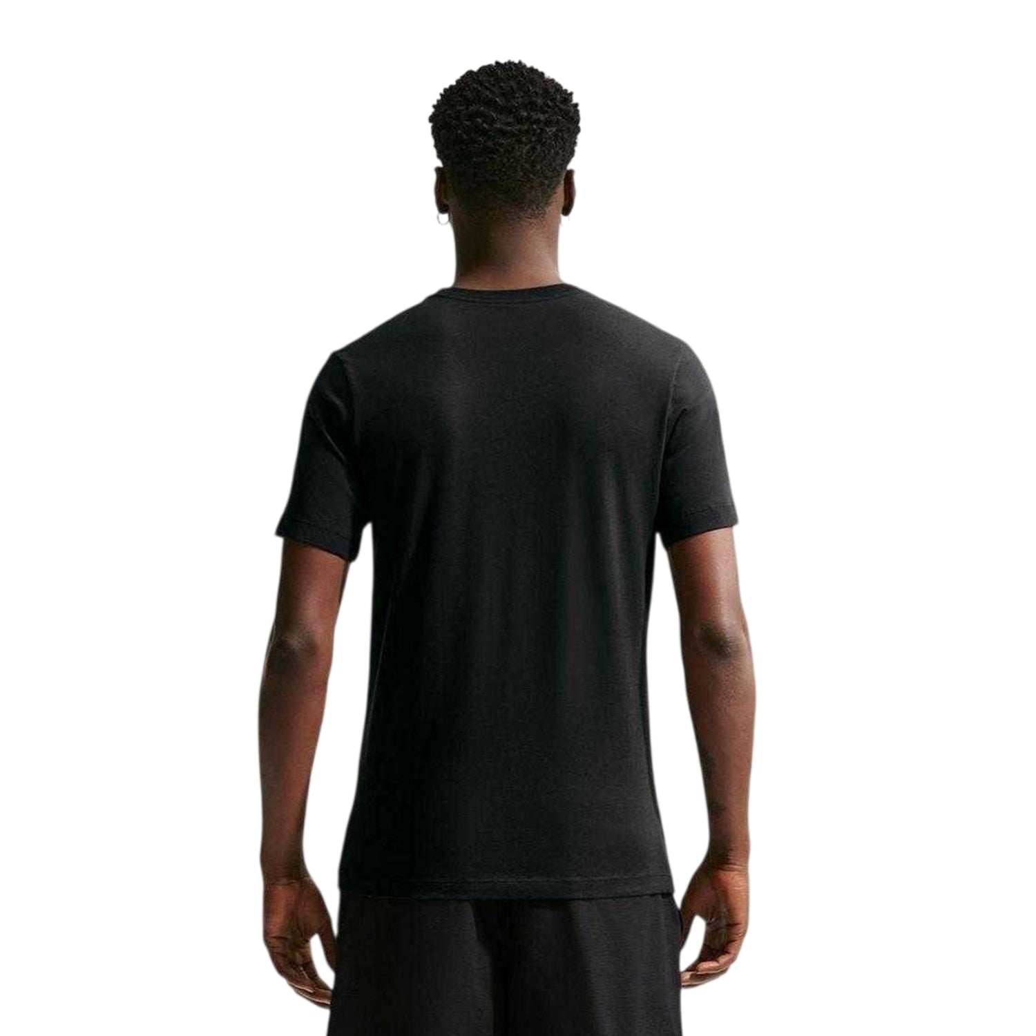Black - Back - Nike Mens Logo Regular T-Shirt