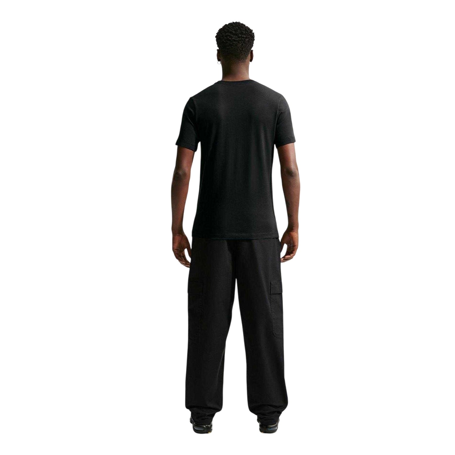 Black - Pack Shot - Nike Mens Logo Regular T-Shirt