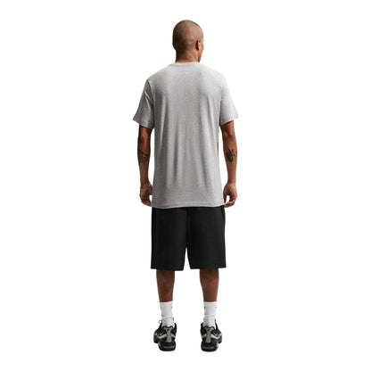 Grey - Pack Shot - Nike Mens Logo Regular T-Shirt
