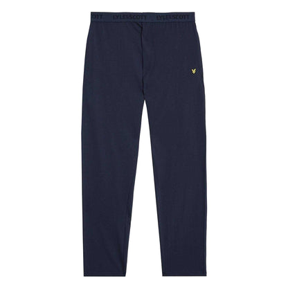 Navy - Front - Lyle & Scott Mens Alastair Lounge Pants