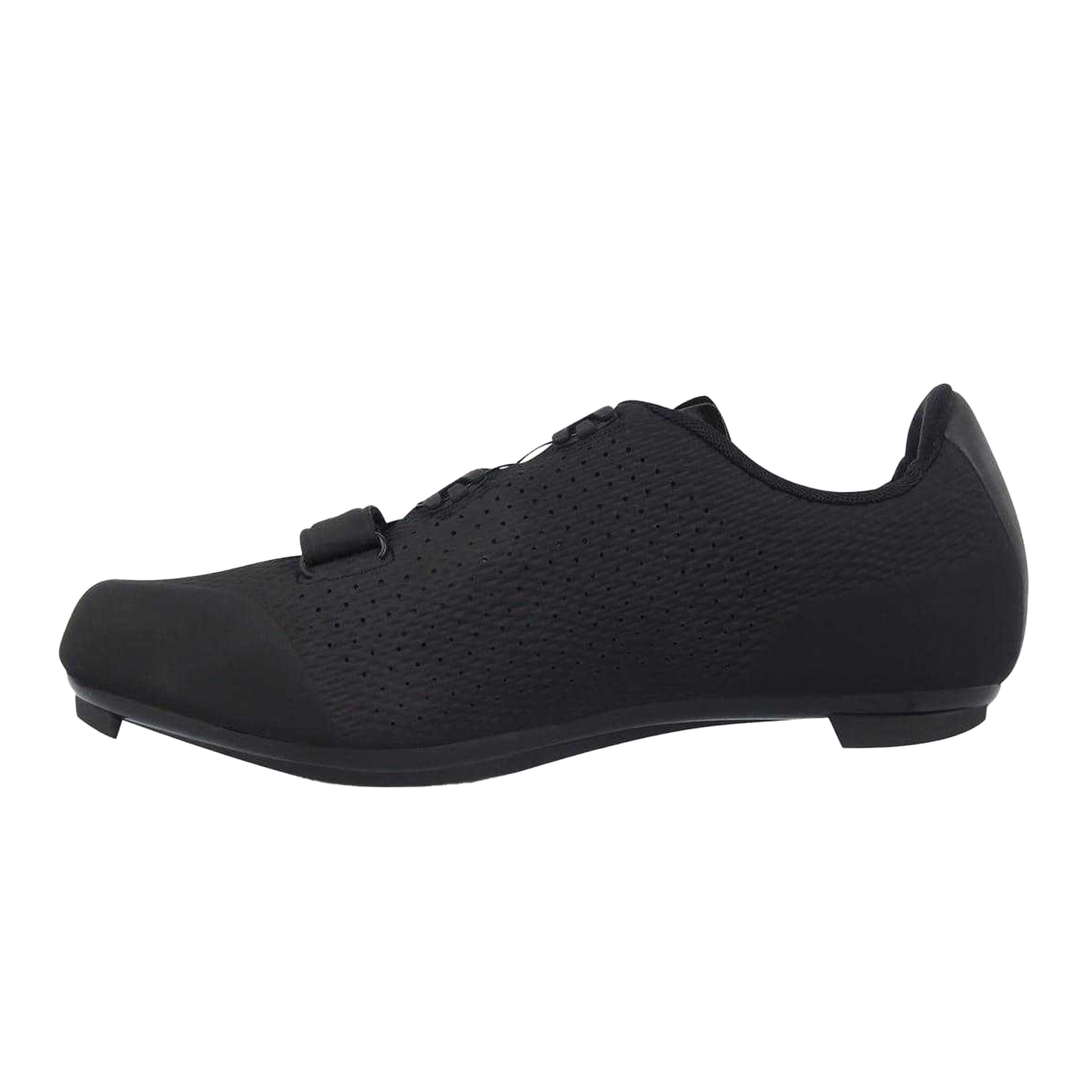 Black - Back - Pinnacle Unisex Adult Radium Cycling Shoes