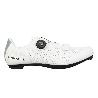 White - Front - Pinnacle Unisex Adult Radium Cycling Shoes
