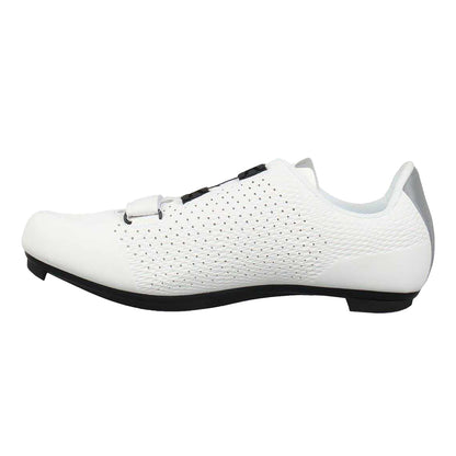 White - Side - Pinnacle Unisex Adult Radium Cycling Shoes