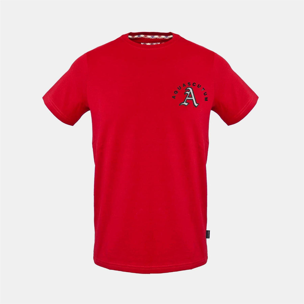 Red - Front - Aquascutum Mens Lilly And Sid´s Character Cotton T-Shirt