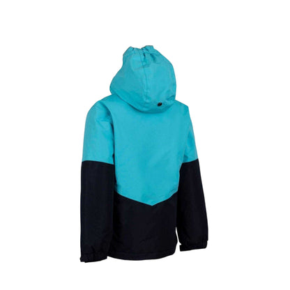 Blue - Back - Trespass Childrens-Kids Detachable Hood Ski Jacket