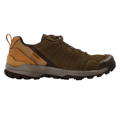 Wood - Front - Oboz Womens-Ladies Sypes Leather Low Walking Boots