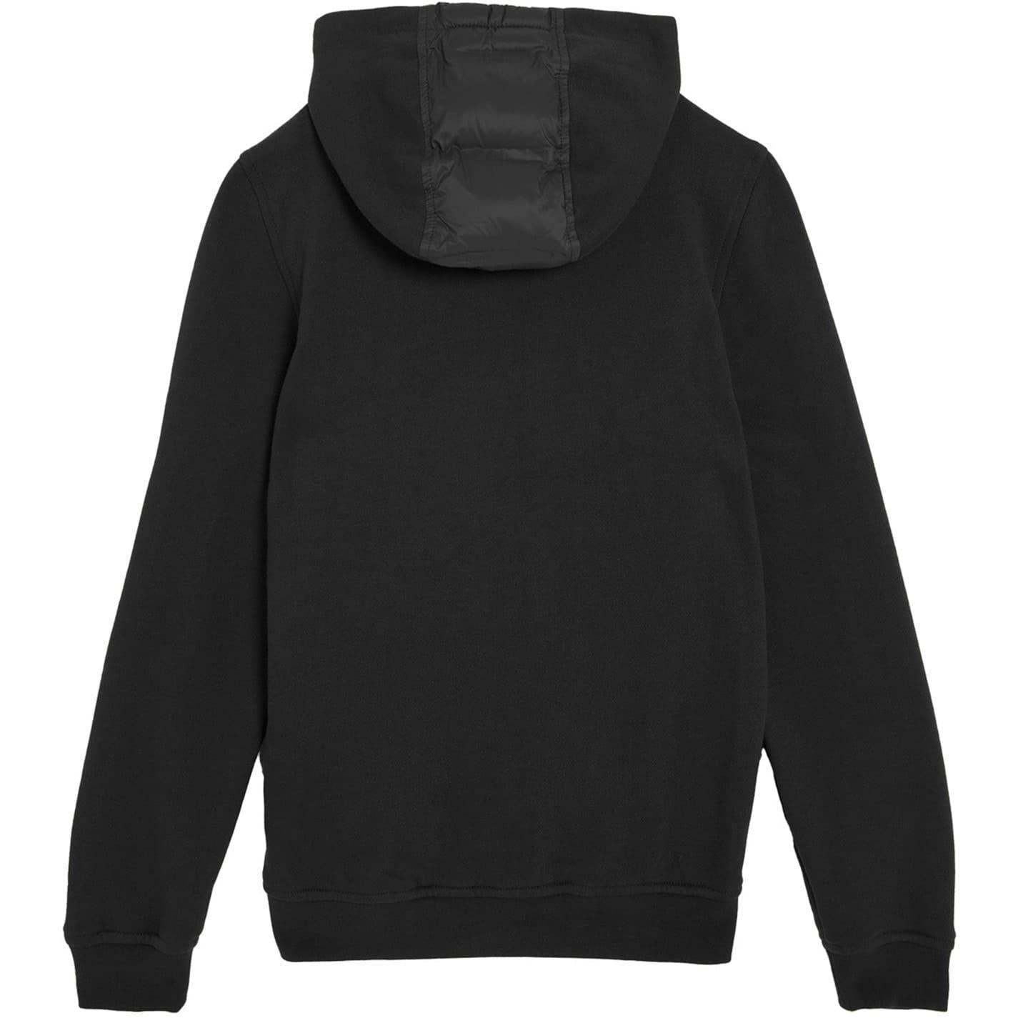 Black - Back - Lyle & Scott Childrens-Kids Hybrid Jacket
