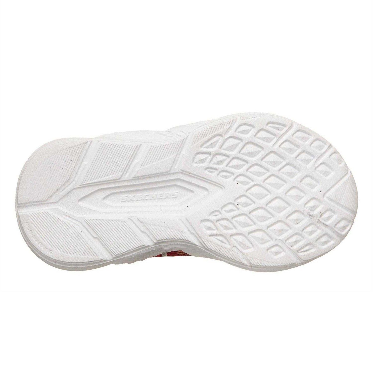 Red-Black - Lifestyle - Skechers Boys Meteor Light Up Trainers