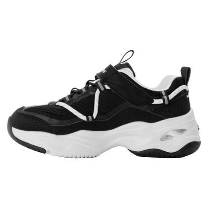 Black-White - Back - Skechers Childrens-Kids D´Lites 4.0 Trainers