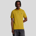 Yellow - Front - Lyle & Scott Mens Plain Polo Shirt