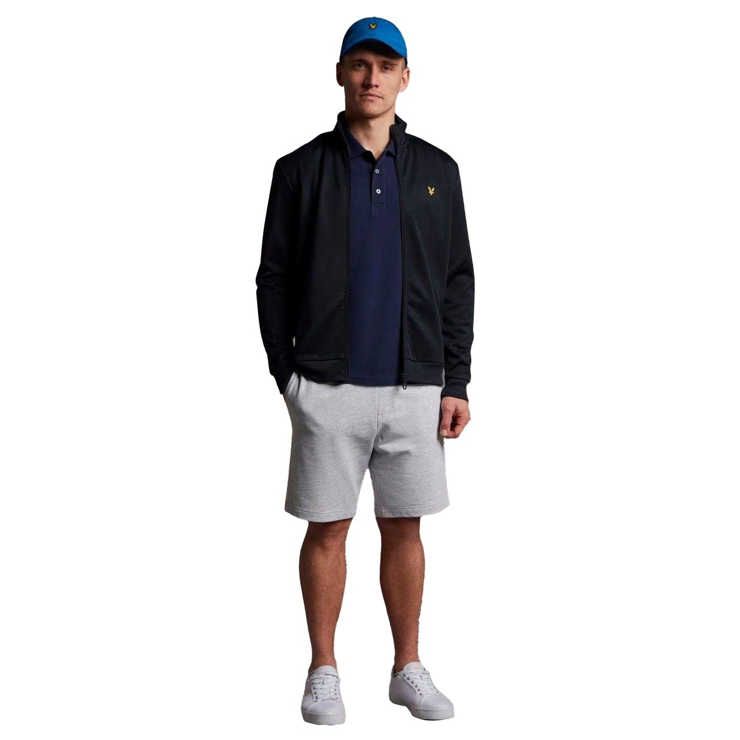 Navy - Lifestyle - Lyle & Scott Mens Plain Polo Shirt