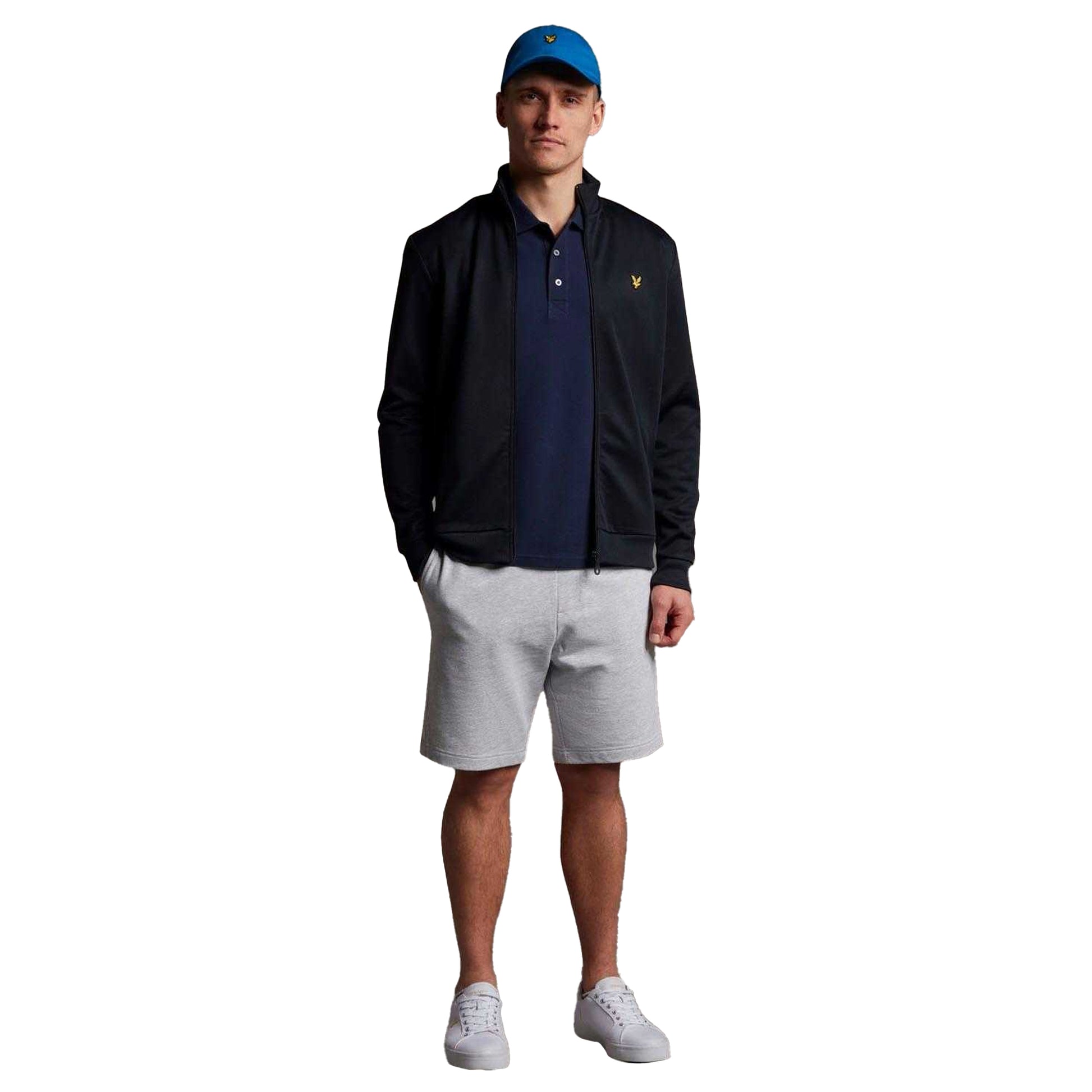 Navy - Lifestyle - Lyle & Scott Mens Plain Polo Shirt