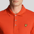Red - Lifestyle - Lyle & Scott Mens Plain Polo Shirt