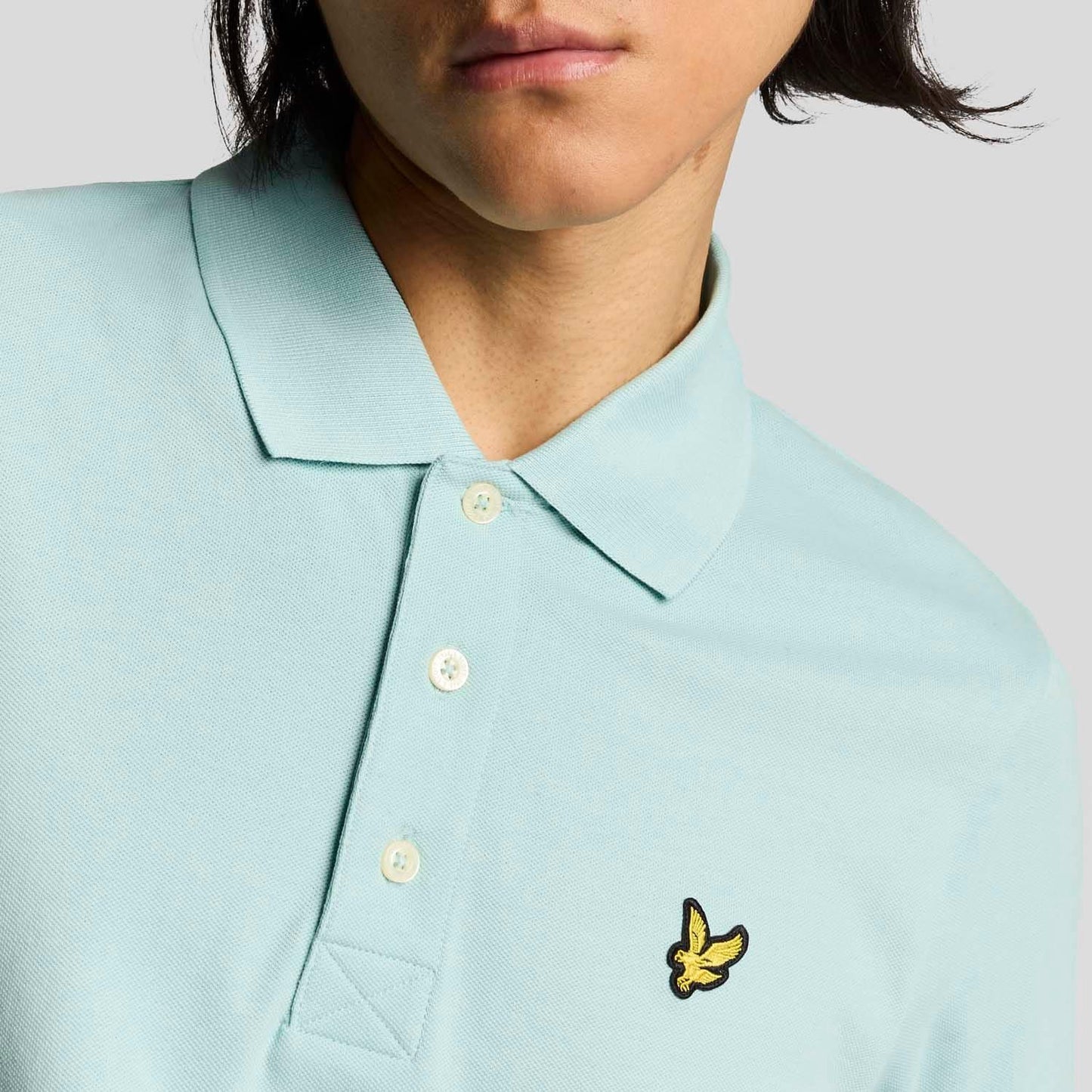 Future Blue - Lifestyle - Lyle & Scott Mens Plain Polo Shirt