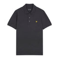 Charcoal - Pack Shot - Lyle & Scott Mens Plain Polo Shirt