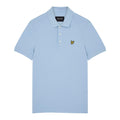 Light Blue - Pack Shot - Lyle & Scott Mens Plain Polo Shirt