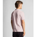 Light Pink - Side - Lyle & Scott Mens Plain Polo Shirt