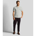 White - Back - Lyle & Scott Mens Plain Polo Shirt