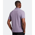 Light Purple - Side - Lyle & Scott Mens Plain Polo Shirt