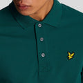 Green - Lifestyle - Lyle & Scott Mens Plain Polo Shirt