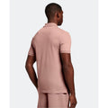 Mauve Pink - Side - Lyle & Scott Mens Plain Polo Shirt