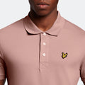 Mauve Pink - Lifestyle - Lyle & Scott Mens Plain Polo Shirt