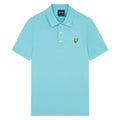 Blue - Front - Lyle & Scott Mens Plain Polo Shirt