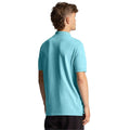 Blue - Back - Lyle & Scott Mens Plain Polo Shirt