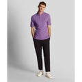 Purple - Back - Lyle & Scott Mens Plain Polo Shirt