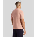 Blush Pink - Side - Lyle & Scott Mens Plain Polo Shirt