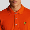 Orange - Lifestyle - Lyle & Scott Mens Plain Polo Shirt