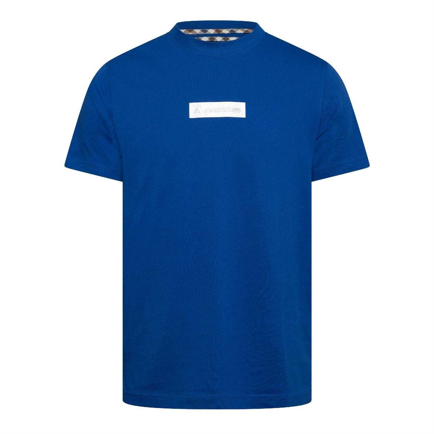 Blue Cielo - Front - Aquascutum Mens T-Shirt