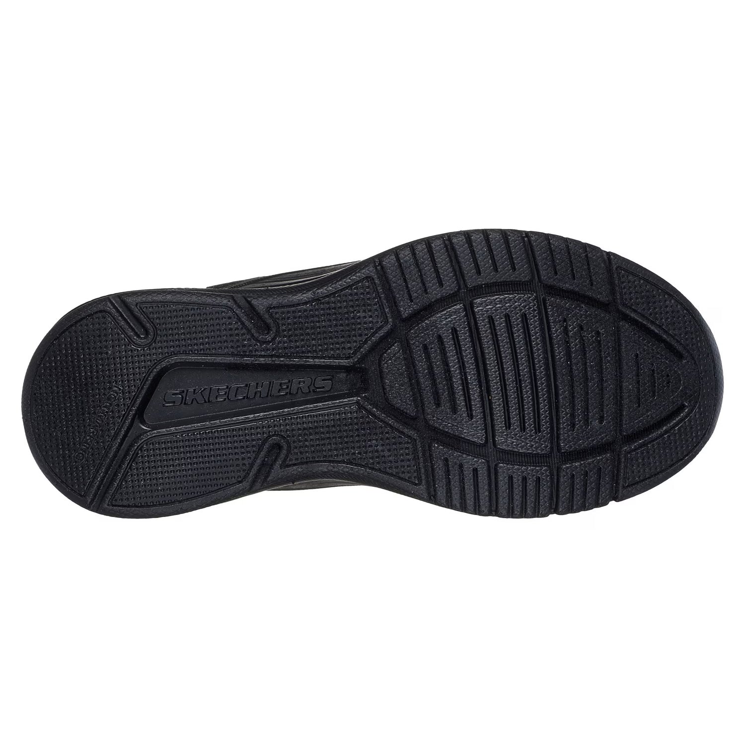 Black-Silver-White - Lifestyle - Skechers Boys Microspec Advance Trainers