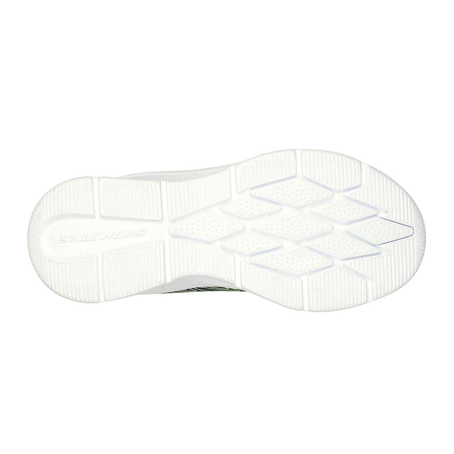 Navy-Lime - Lifestyle - Skechers Boys Microspec Advance Trainers