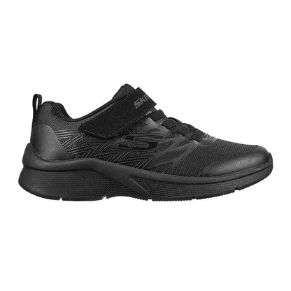 Triple Black - Front - Skechers Boys Microspec Advance Trainers