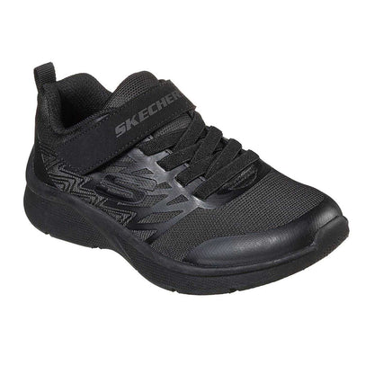 Triple Black - Pack Shot - Skechers Boys Microspec Advance Trainers