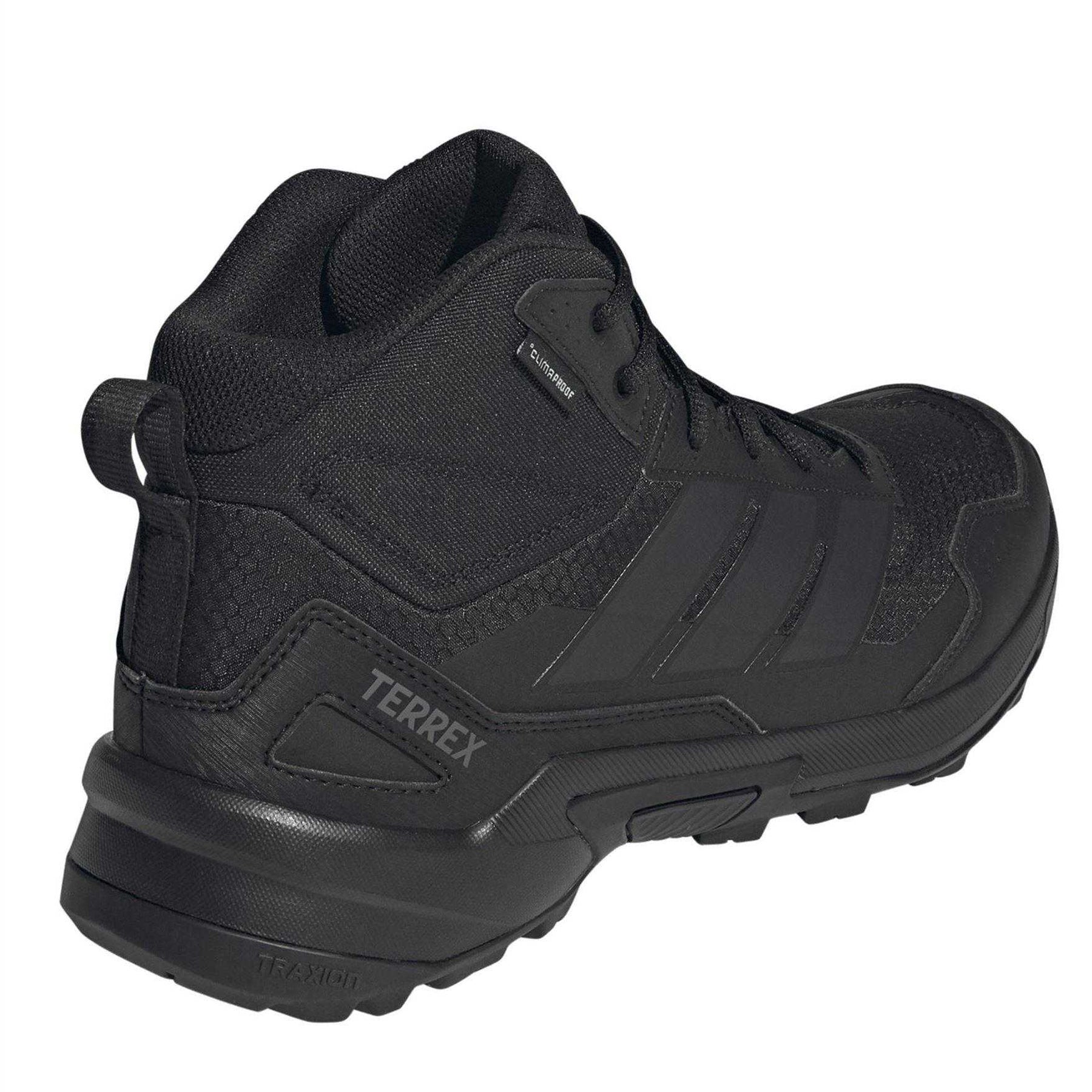 Core Black - Back - Adidas Mens Eastrail3 Waterproof Hiking Boots