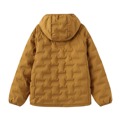 Brown - Back - Karrimor Childrens-Kids Quilted Puffer Jacket