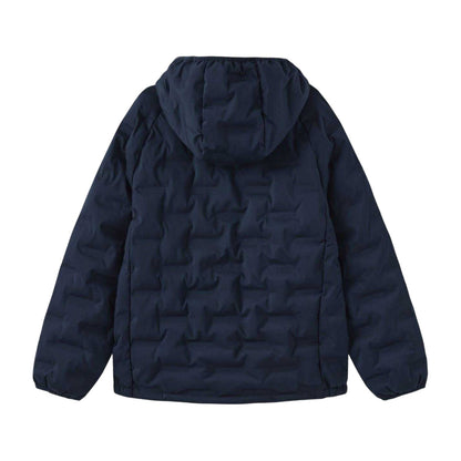 Navy - Back - Karrimor Childrens-Kids Quilted Puffer Jacket