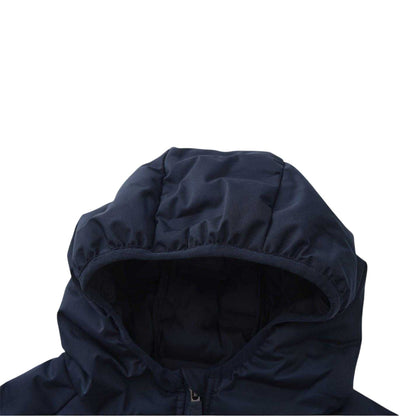 Navy - Side - Karrimor Childrens-Kids Quilted Puffer Jacket