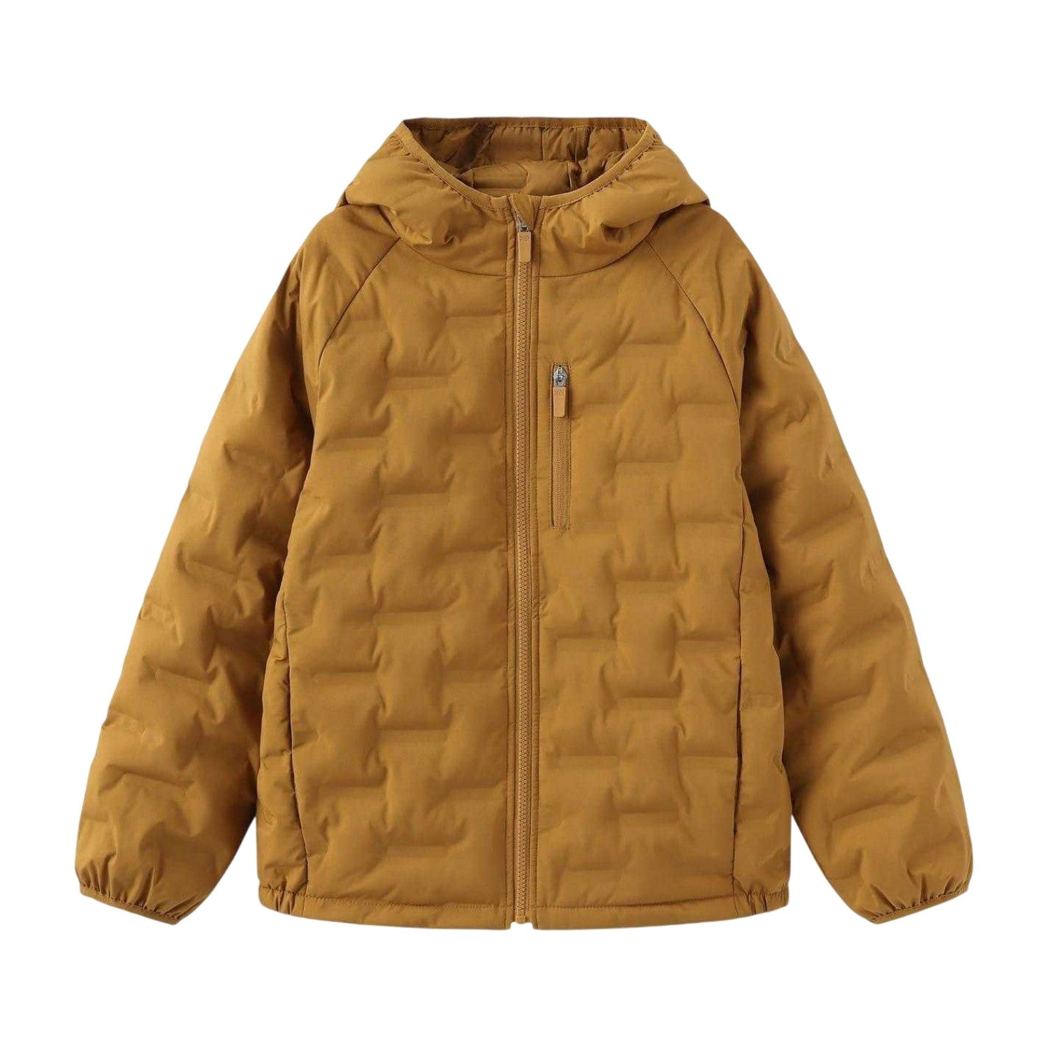 Brown - Front - Karrimor Childrens-Kids Quilted Puffer Jacket