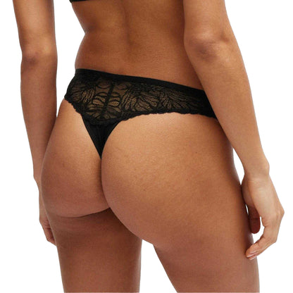 Black - Back - Boss Womens-Ladies Bianca Brazilian Briefs