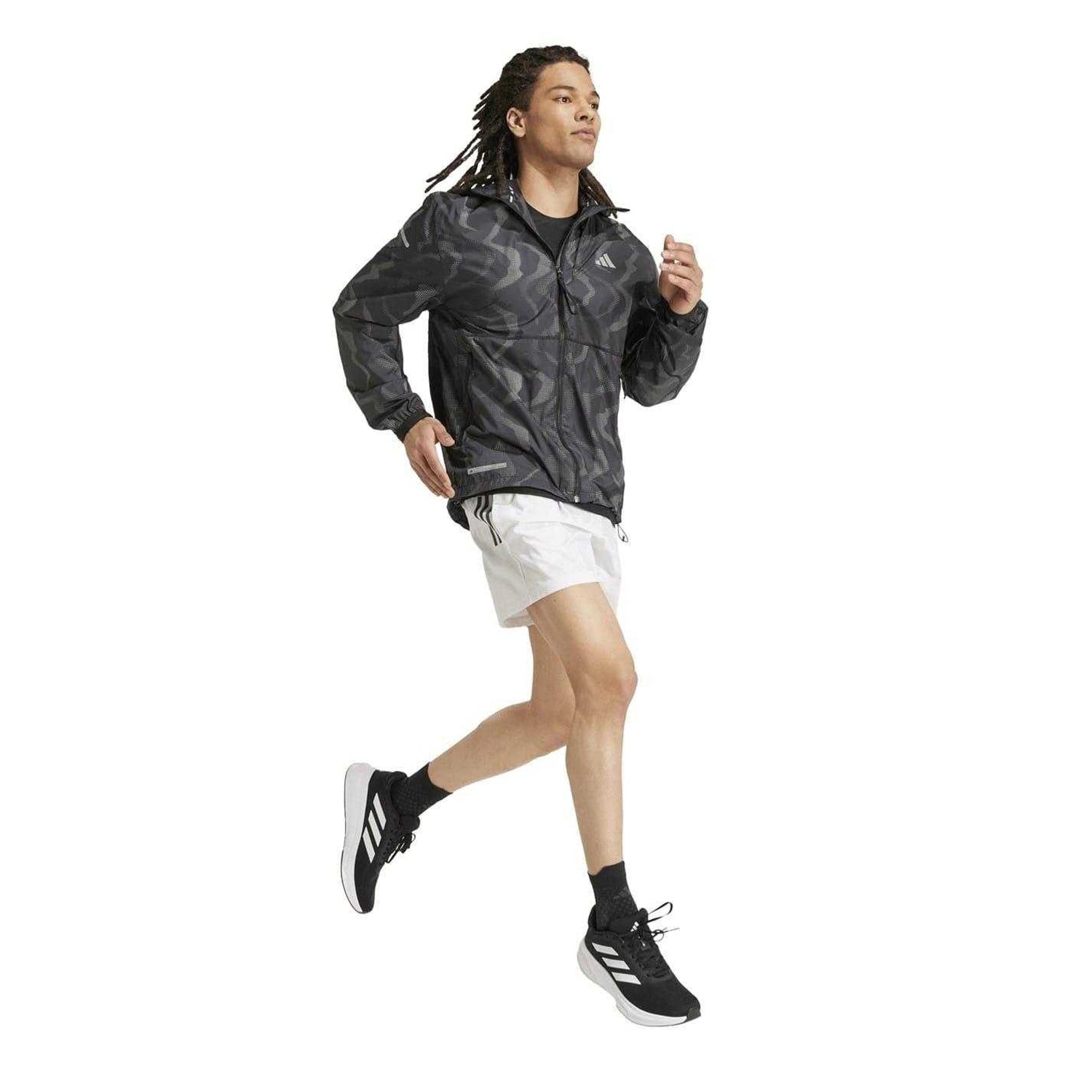 Black - Pack Shot - Adidas Mens Ultimate WIND RDY Running Jacket
