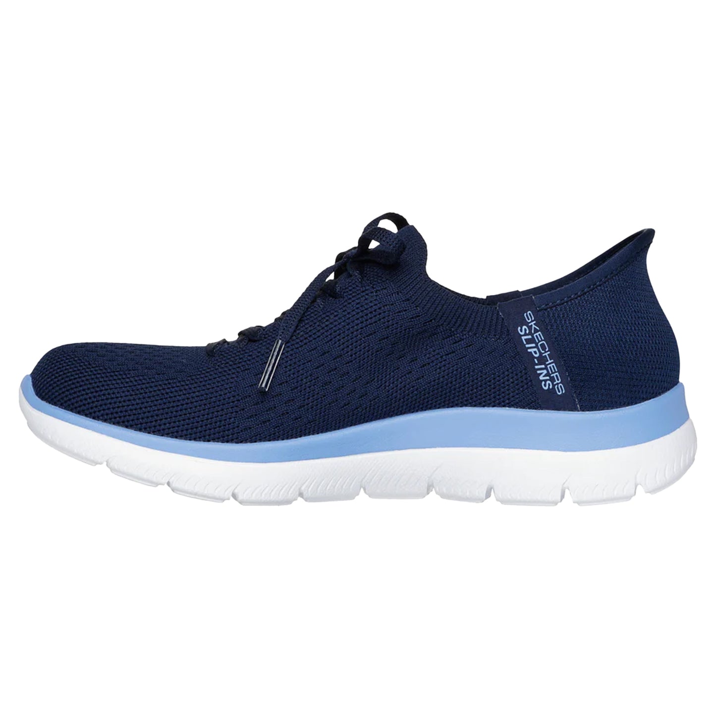 Navy-Blue - Back - Skechers Mens Summits - Diamond Dream Slip-In Casual Shoes