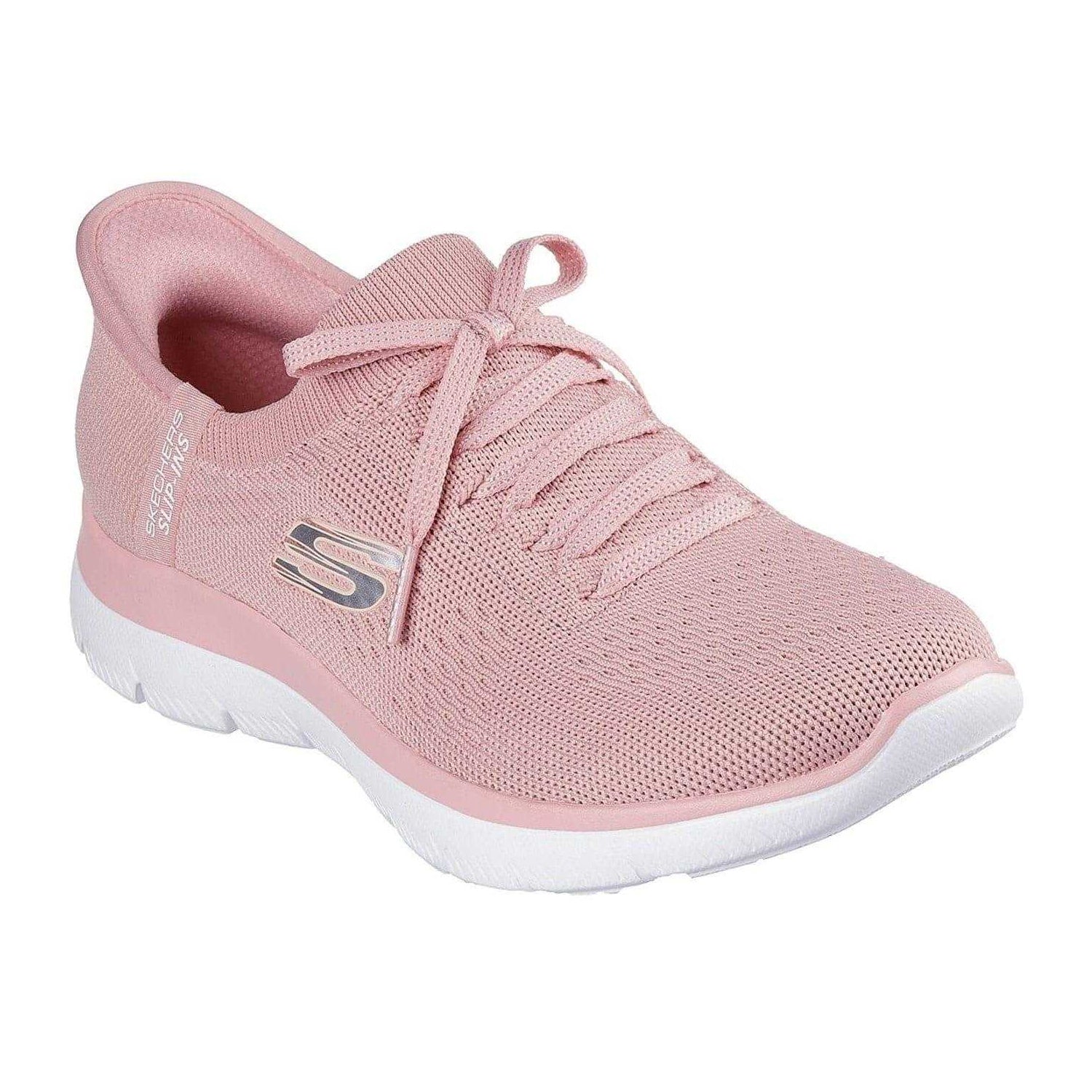 Rose - Pack Shot - Skechers Mens Summits - Diamond Dream Slip-In Casual Shoes