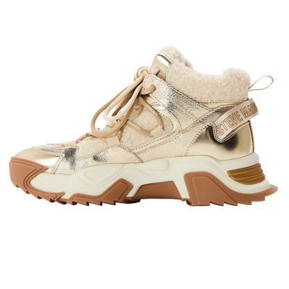 Gold - Back - Steve Madden Womens-Ladies Kaboom Snow Boots