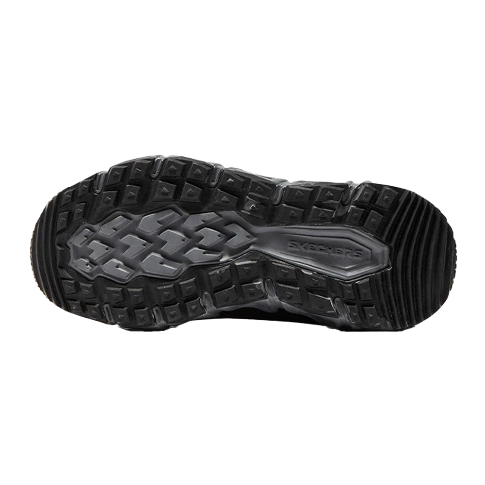 Black-Red - Lifestyle - Skechers Boys Velocitrek Water Repellent Walking Shoes